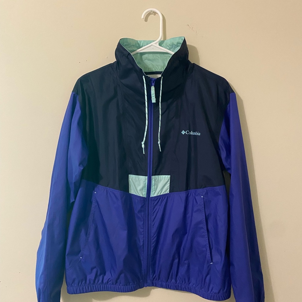 Columbia Navy and Black Sports Jacket